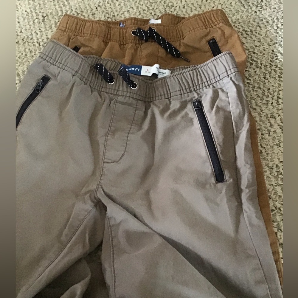 Old navy boys joggers lot of 2 size 10-12
